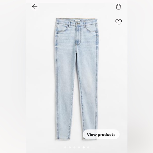 H&M skinny high ankle jeans - Picture 7 of 9